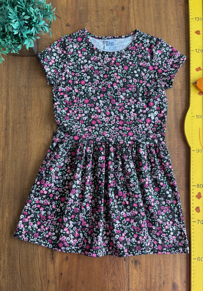 Vestido Infantil Bem Vestir Floral TAM 8 Anos