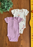 Conjunto Body Carter’s Bebê Novos Balões TAM 3 Meses