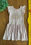 Vestido Infantil Lilica Ripilica Rosa Strass TAM 2 Anos