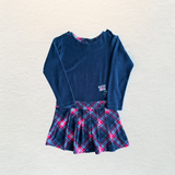 Vestido Infantil Plush Manga Longa TG TAM 8 Anos