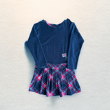 Vestido Infantil Plush Manga Longa TG TAM 8 Anos