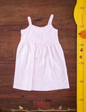 Vestido Bebe Teddy Boom Rosa Regata TAM 3 Meses