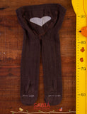 Meia Calça Marrom TAM 3/6 Meses