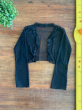 Casaco Bolero Tule Bordado Shemil TAM 8 Anos
