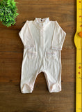 Macacão Bordado Baby Desing TAM 3 Meses