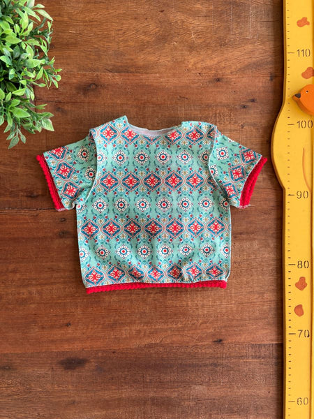 Camiseta L'été UV Novo com Etiquetas TAM 3 Meses