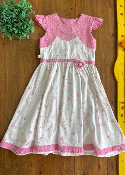Vestido Infantil Tout Petits Bolinhas TAM 8 Anos