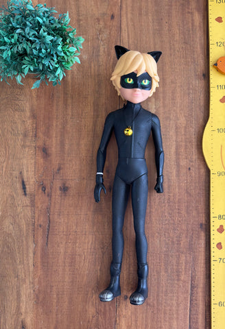 Boneco Cat Noir Miraculous Baby Brink TAM 60 cm