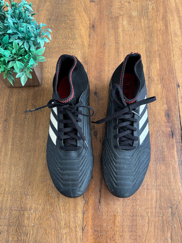 Chuteira Adidas Predator Infantil Preta Original TAM 36