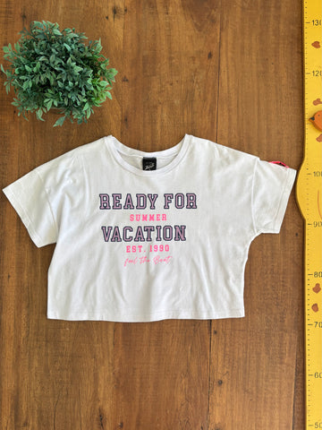 Cropped Infantil Vacation Elian TAM 10 Anos