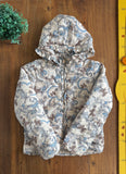 Jaqueta Infantil Puffer Capuz Estampa Borboletas Rovitex TAM 12 Anos