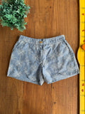 Shorts Azul Bordado FuzarkaTAM 10 Anos
