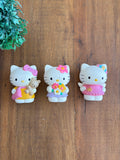 Kit Hello Kitty Grow Vinil 3 unidades de 10 cm