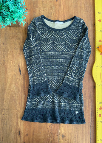 Vestido  Le Lis Petit em Tricot Inverno | Usado TAM 4 Anos