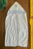 Toalha de Banho Bebê Provençal com Touca Hug | TAM 87 x 88 cm
