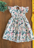 Vestido Infantil Floral Le Petit Enfant TAM 6 Anos