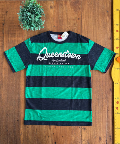 Camiseta Infatil Kyly Listras TAM 14 Anos