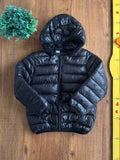 Jaqueta Infantil Puffer Preta TAM 5-6 Anos