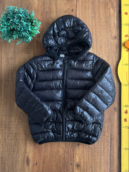 Jaqueta Infantil Puffer Preta TAM 5-6 Anos