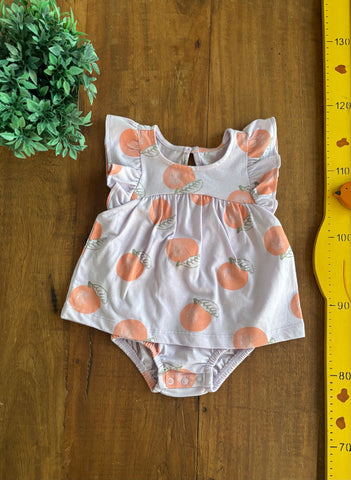 Vestido Body Infantil Carter's Novo TAM 6 a 9 Meses