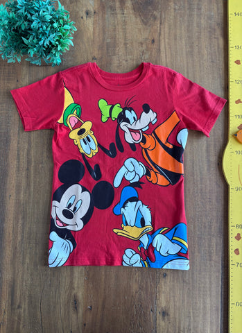 Camiseta Disney Original Personagens TAM 7/8 Anos