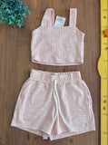 Conjunto Tweed Flok Rosa Mod.ME TAM 14 Anos