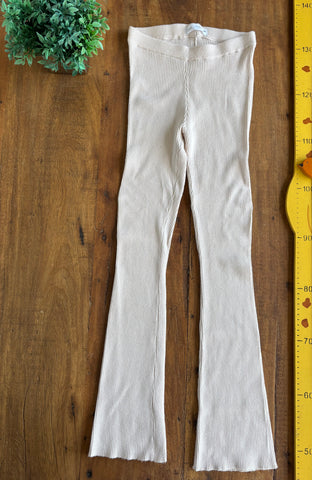 Calça Zara Wide Leg Lã Canelada  - super quentinha TAM 13/14 Anos 164 cm