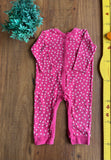Macacão Baby Club Rosa Bebê TAM 9 a 12 Meses