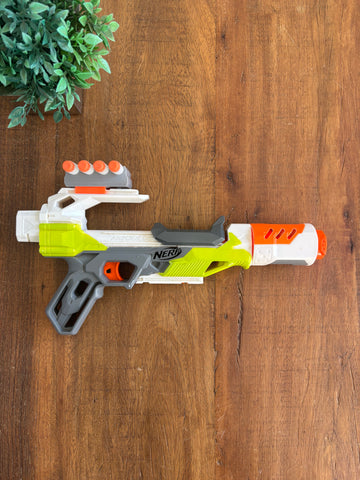 Lançador Nerf N Strike Modulus Ionfire Original com 4 Dardos TAM 35 cm