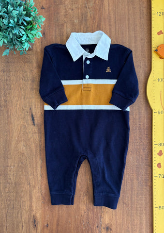 Macacao Sweter Golo Polo GAP TAM 3 a 6 Meses