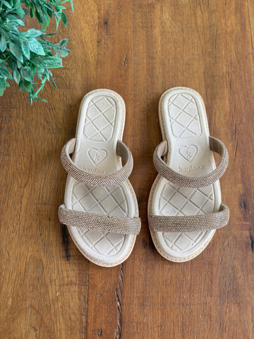 Rasteira Infantil com Tira Stras Kaylane TAM 27-28