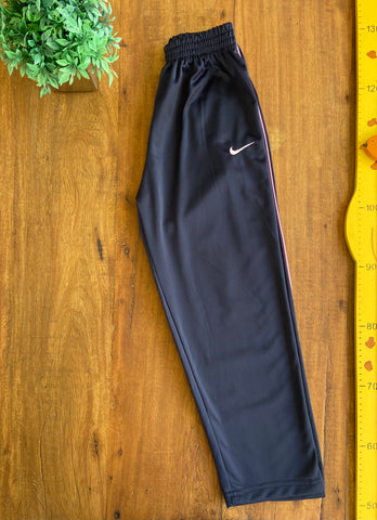 Calça Forrada Nike Lista Rosa TAM 10 Anos