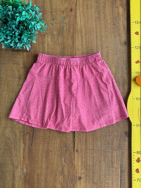 Short Saia Track Field Rosa TAM 10 Anos