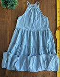 Vestido Jeans Zara Zíper Lateral TAM 13/14 Anos 164 cm