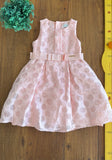 Vestido Momi Infantil Tule Bolas Bordado TAM 4 Anos