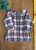 Vestido Xadrez Flanela Hering Kids TAM 6 Anos