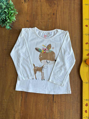 Camiseta Infantil Baby Club TAM 4 Anos