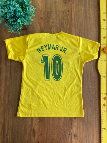Camisa Brasil Neymar Authentic TAM 6 Anos