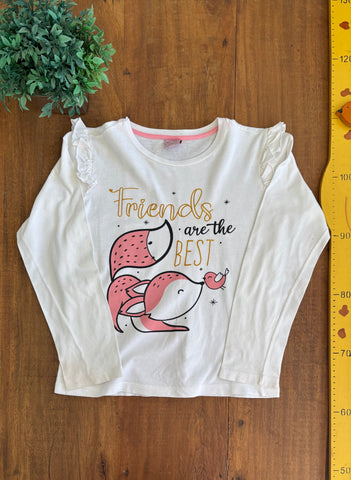 Camiseta Infantil Friends Daisydays TAM 10 Anos