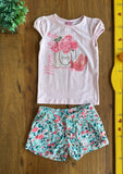 Conjunto Infantil Momi Camiseta e Shorts Cotele TAM 3 Anos