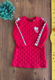 Vestido Momi Infantil Manga Longa TAM 4 Anos