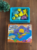 Areia de Modelar Divertida Castelo DM Toys