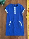 Vestido Azul Âncora Tommy Hilfiger TAM 6-7 Anos