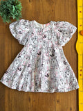 Vestido Infantil Mon Sucré Animais TAM 4 Anos