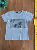 Camiseta Infantil Luc.boo Cinza TAM 8 Anos