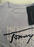 Camiseta Infantil Azul Clara Tommy Hilfiger Novo Original TAM 4 Anos