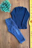 Conjunto Calça Plush e Blusa La Zara TAM 2-3 Anos