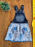 Vestido Jardineira Infantil Jordache TAM 6 Anos