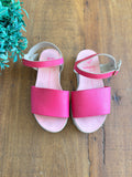 Sandália Infantil Molekinha Fun Flatform Glitter Metalizado Rosa TAM 26