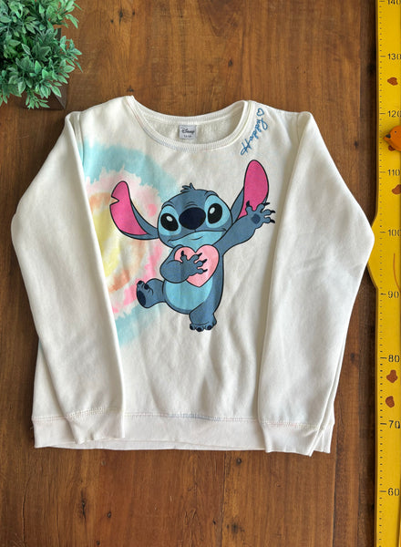 Blusão Infantil Moletom Lilo e Stitch Disney TAM 13-14 Anos